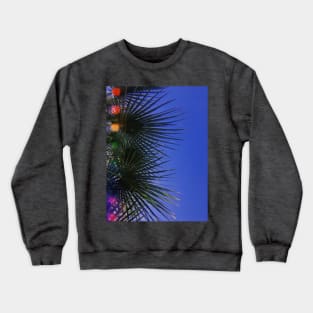 Retro Palm Trees. California Crewneck Sweatshirt